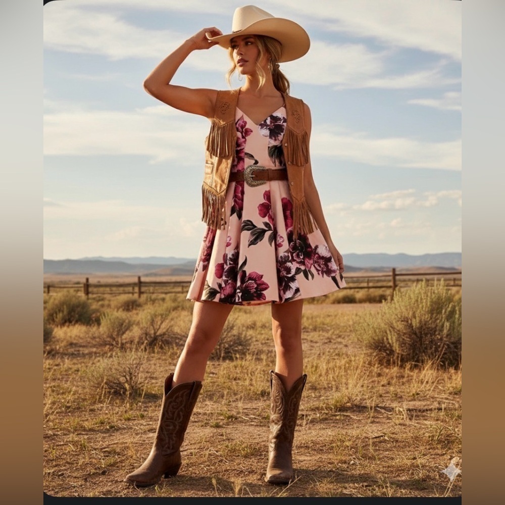 Keepsake the Label : Star Crossed Dress in Painted Bloom Apricot size XS